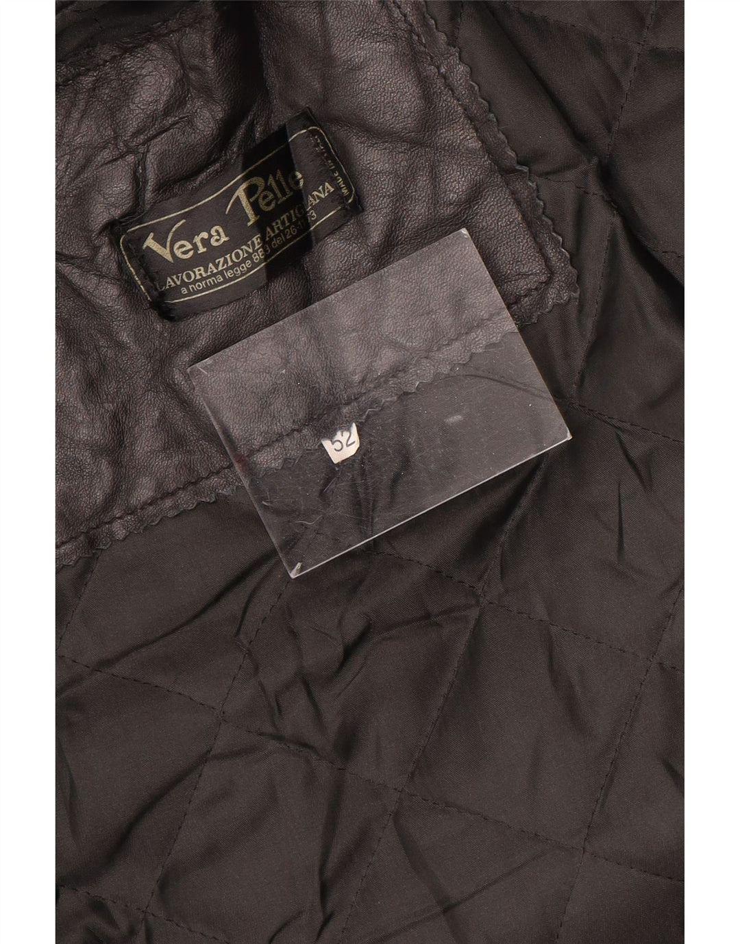 LAVORAZIONE ARTIGIANA Męska kurtka skórzana IT 52 XL Czarna skóra