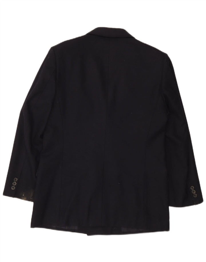 Męska marynarka dwurzędowa Aquascutum UK 36, mała granatowa