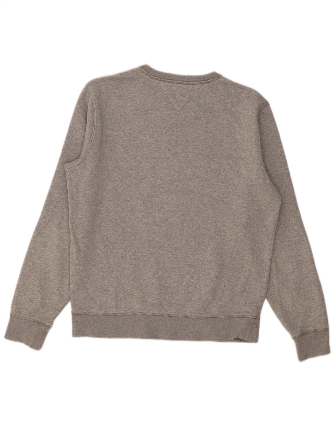 Męska bluza z grafiką Tommy Hilfiger, duża, szara, bawełniana