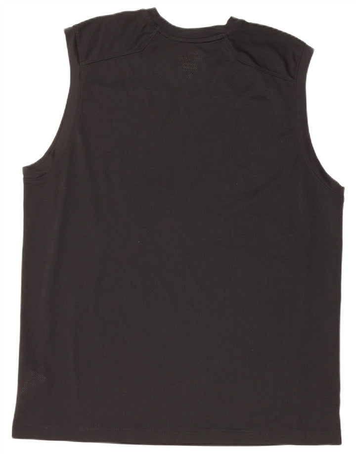 Męska kamizelka Nike Dri Fit XL, czarna, poliester