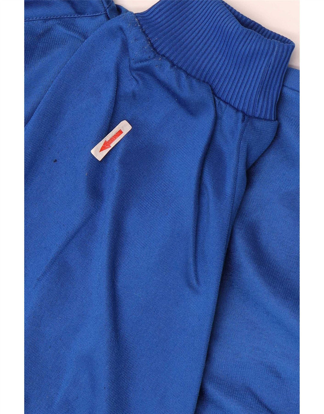 Vintage męska kurtka dresowa XL wielobarwny poliester z blokami kolorów