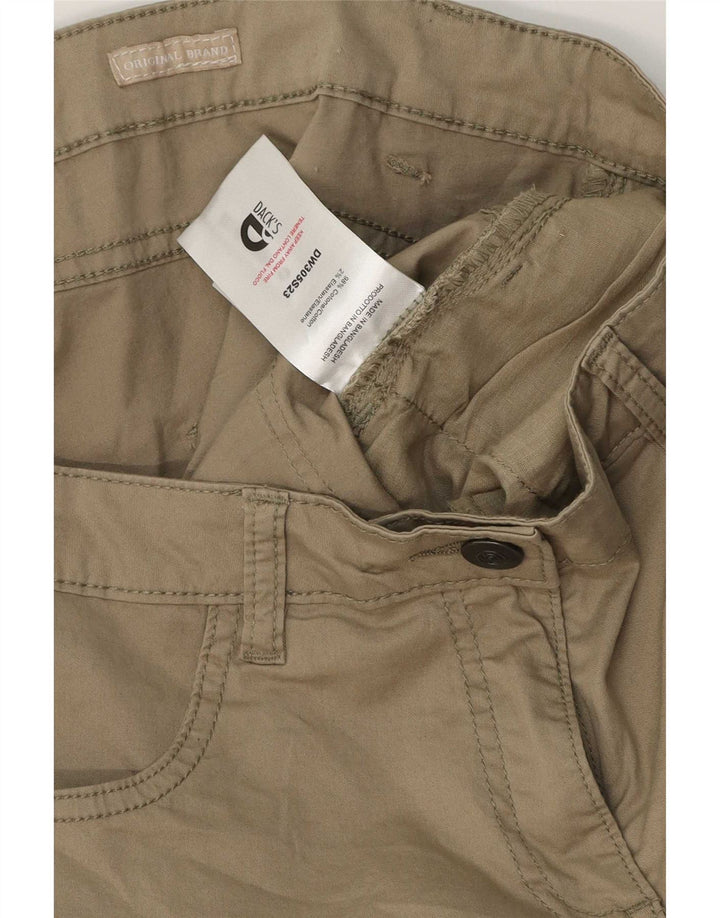 Damskie spodenki codzienne Dack IT 44 Medium W32, bawełna khaki