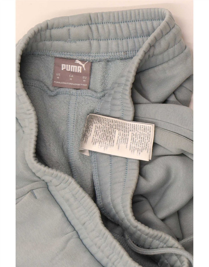 Damskie spodnie dresowe Puma Joggers UK 14 Średni niebieski, bawełniany