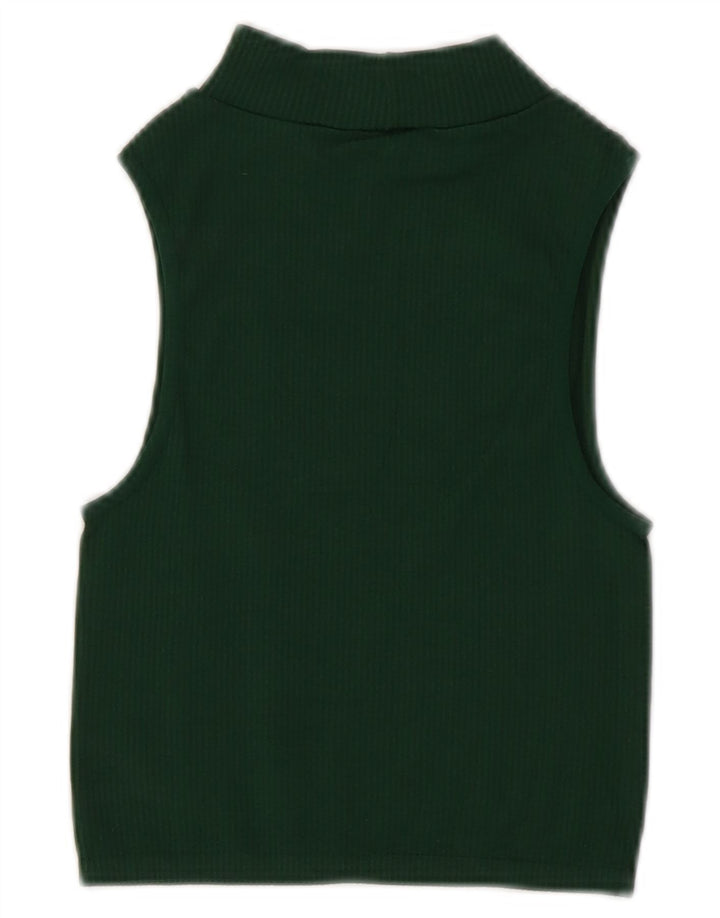 Damski top z krótkim rękawem Zara UK 4 XS Zielony