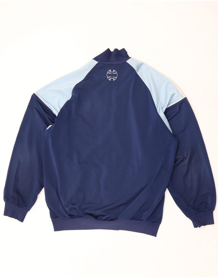 Adidas Męska bluza dresowa Top Jacket UK 40/42 Średni granatowy kolor blokowy
