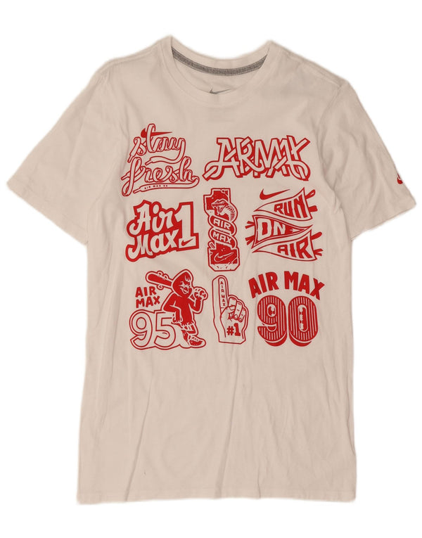 Męski T-shirt Nike Athletic Cut Graphic Top XS, biały