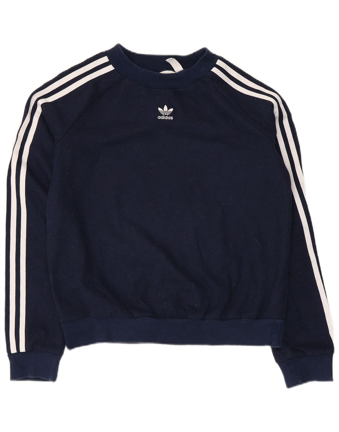 Bluza męska Adidas Crop Jumper UK 8 Mały granatowy poliester