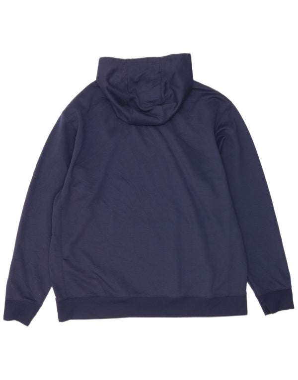 Męski sweter z kapturem Fila XL, granatowy, poliester