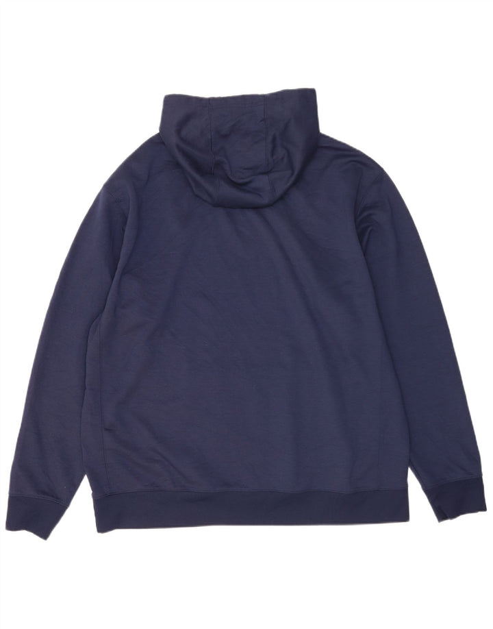 Męski sweter z kapturem Fila XL, granatowy, poliester