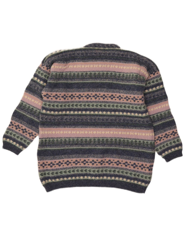 Damski sweter z okrągłym dekoltem Tulchan UK 18 XL, wielokolorowy Fair Isle