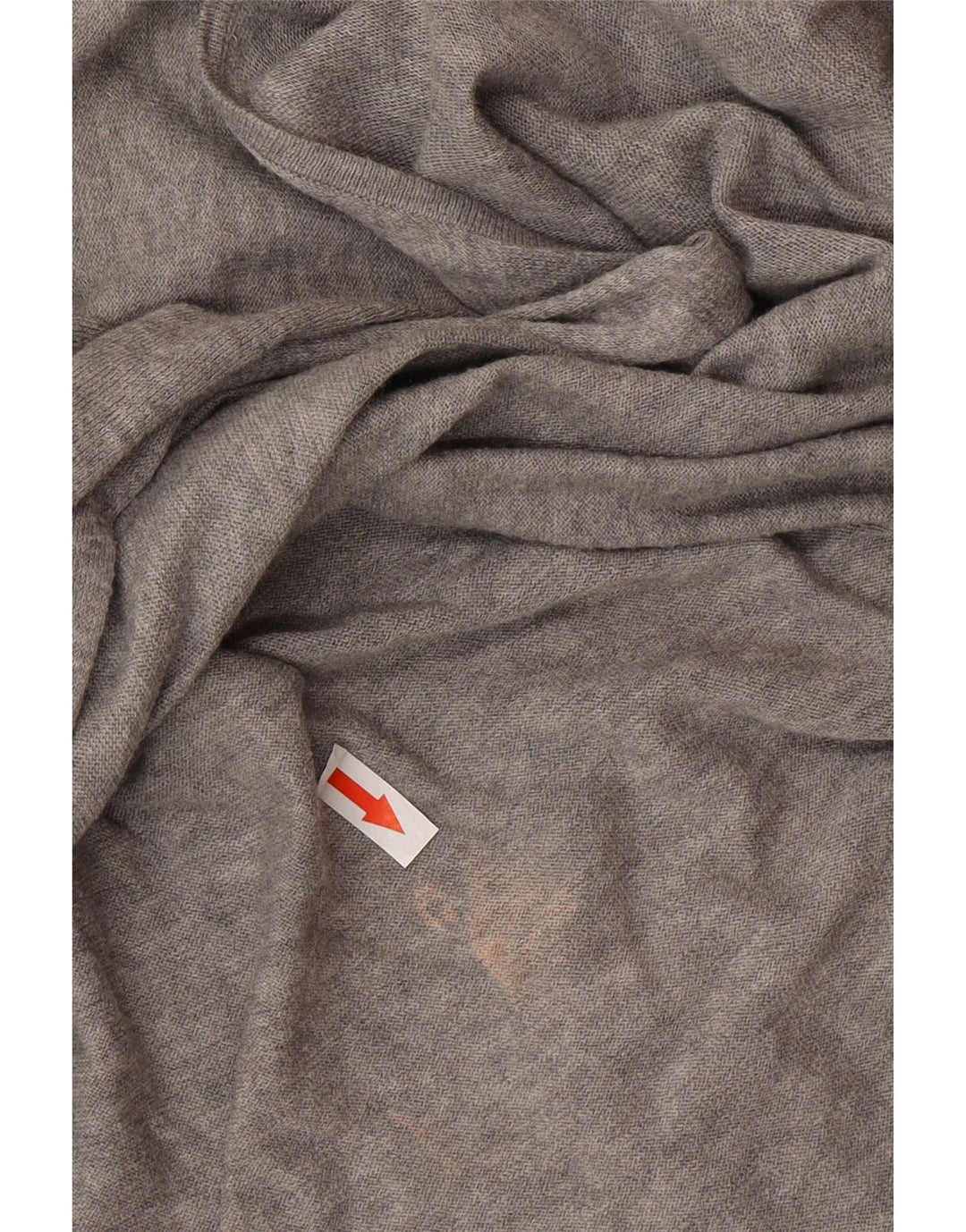 Damski sweter oversize All Saints z dekoltem w kształcie litery V, UK 14, średni szary