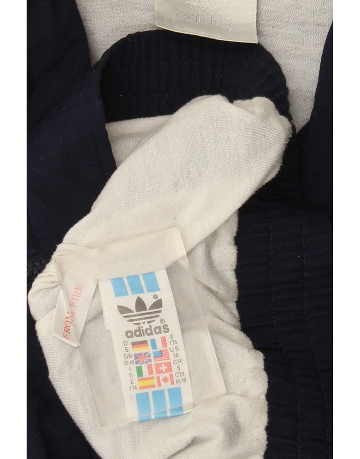 Męska kurtka dresowa Adidas UK 38/40 Średni granatowy poliester