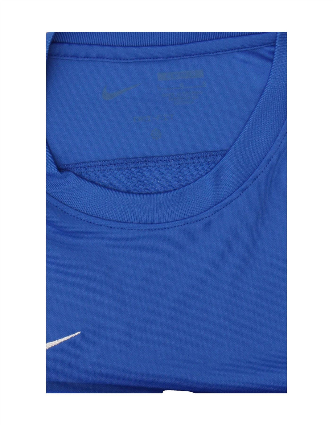 NIKE Womens Top Long Sleeve UK 16 Large Blue Polyester Vintage Nike and Second-Hand Nike from Messina Hembry 