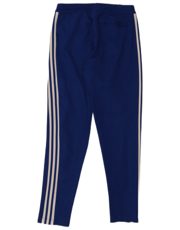 Męskie spodnie dresowe Adidas, średnie niebieskie, bawełniane