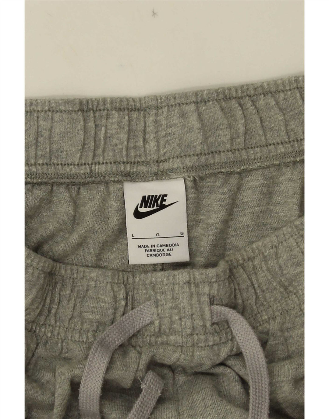 Męskie spodenki sportowe Nike, duże, szare