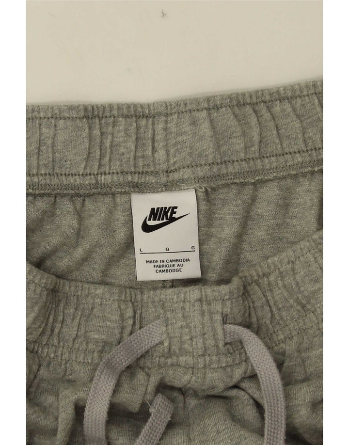 Męskie spodenki sportowe Nike, duże, szare