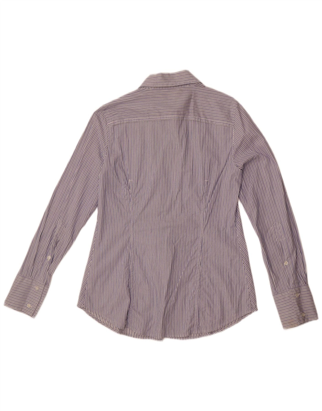 Koszula damska Benetton UK 14, bawełniana w średnie niebieskie prążki