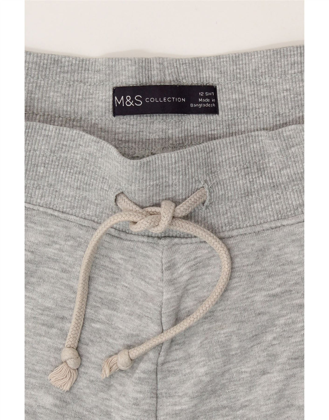 Damskie spodnie dresowe Marks & Spencer Joggers UK 12 Średnioszary, bawełniany