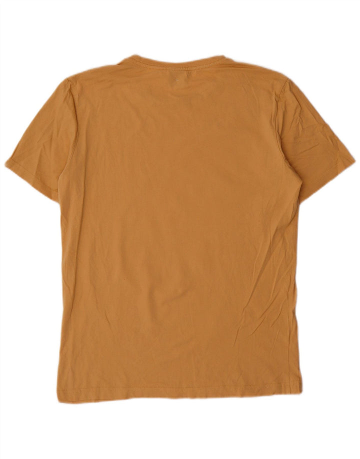 Męski T-shirt z grafiką Puma, średni żółty