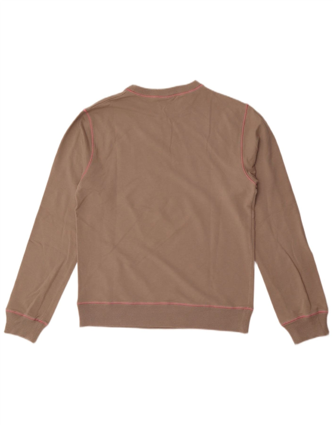 Męski sweter z grafiką Richmond, duży, brązowy, bawełniany