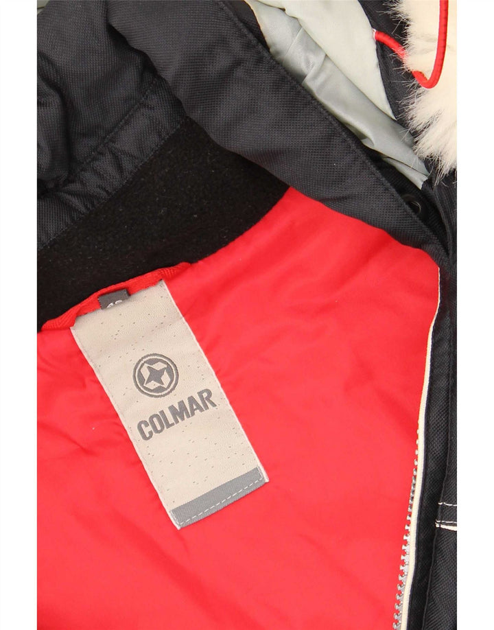 Męska kurtka narciarska z kapturem Colmar IT 46 Small Black Colorblock