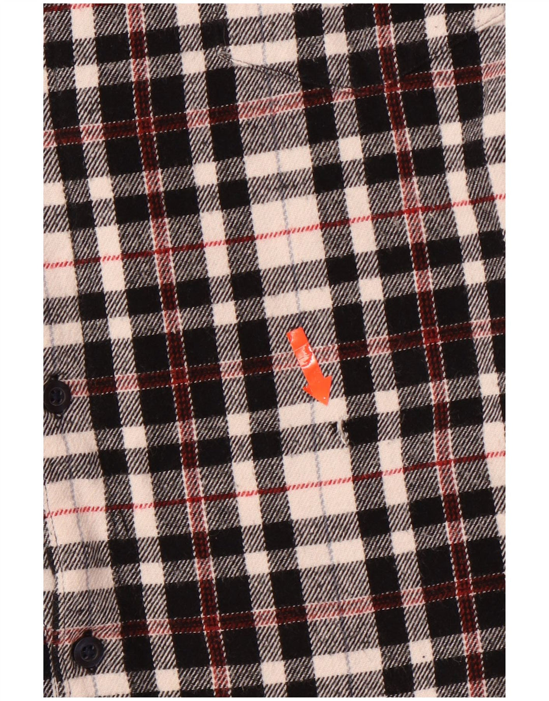 Jack Wills Męska koszula flanelowa w kratkę o klasycznym kroju XL, czarna, bawełniana w kratkę