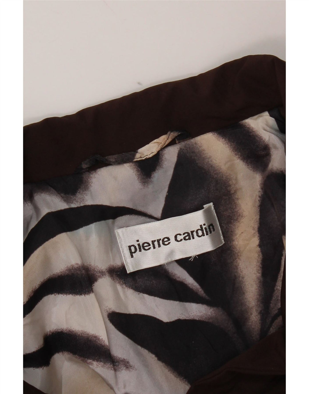 Damska marynarka Pierre Cardin zapinana na 4 guziki, UK 14, średni brąz