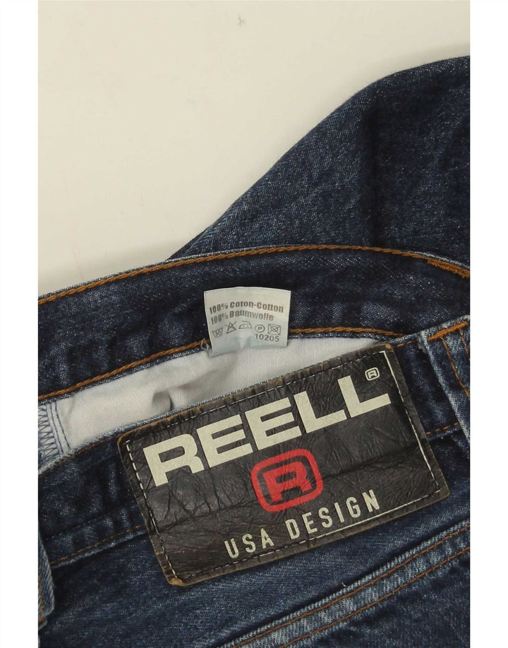 Męskie spodenki jeansowe Vintage W38 XL Niebieskie bawełniane