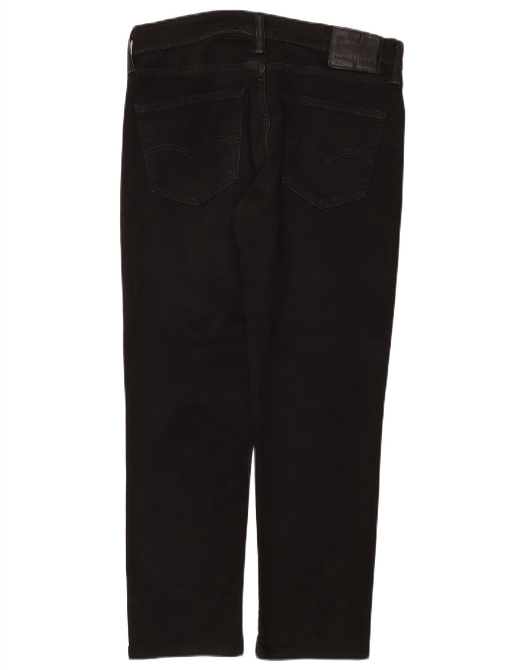 Męskie jeansy slim fit Levi's W33 L28 Czarna bawełna