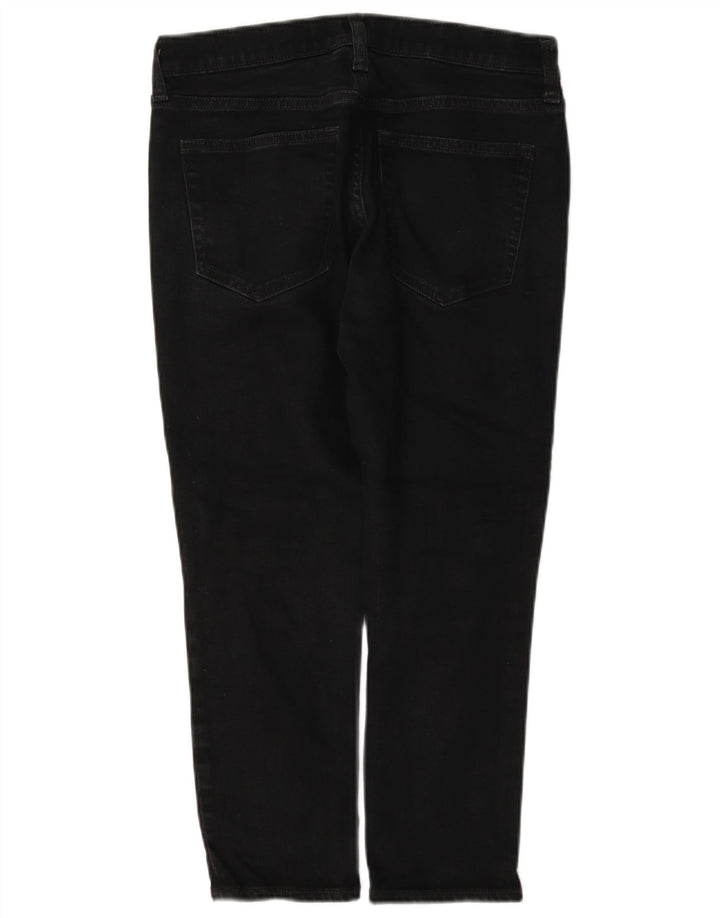 Damskie jeansy Gap Girlfriend W27 L23 Czarne bawełniane