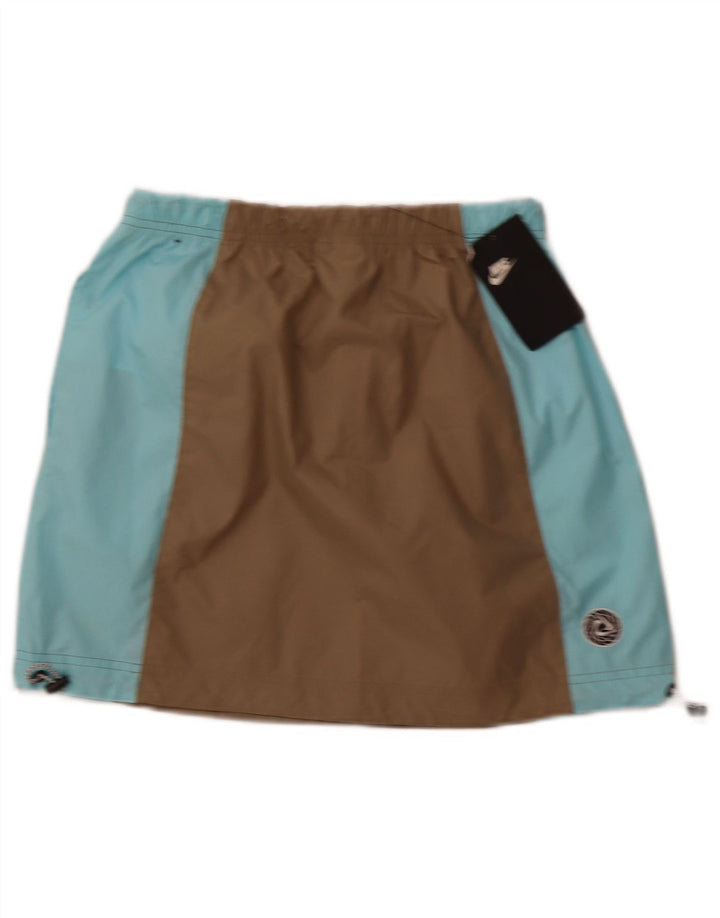 Spódnica damska Nike UK 6 XS Khaki, poliester z blokami kolorów