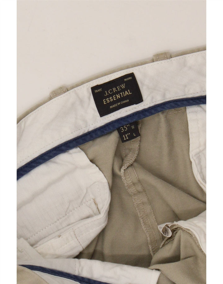 Męskie spodenki Chino J. CREW W35, duże, beżowe, bawełniane
