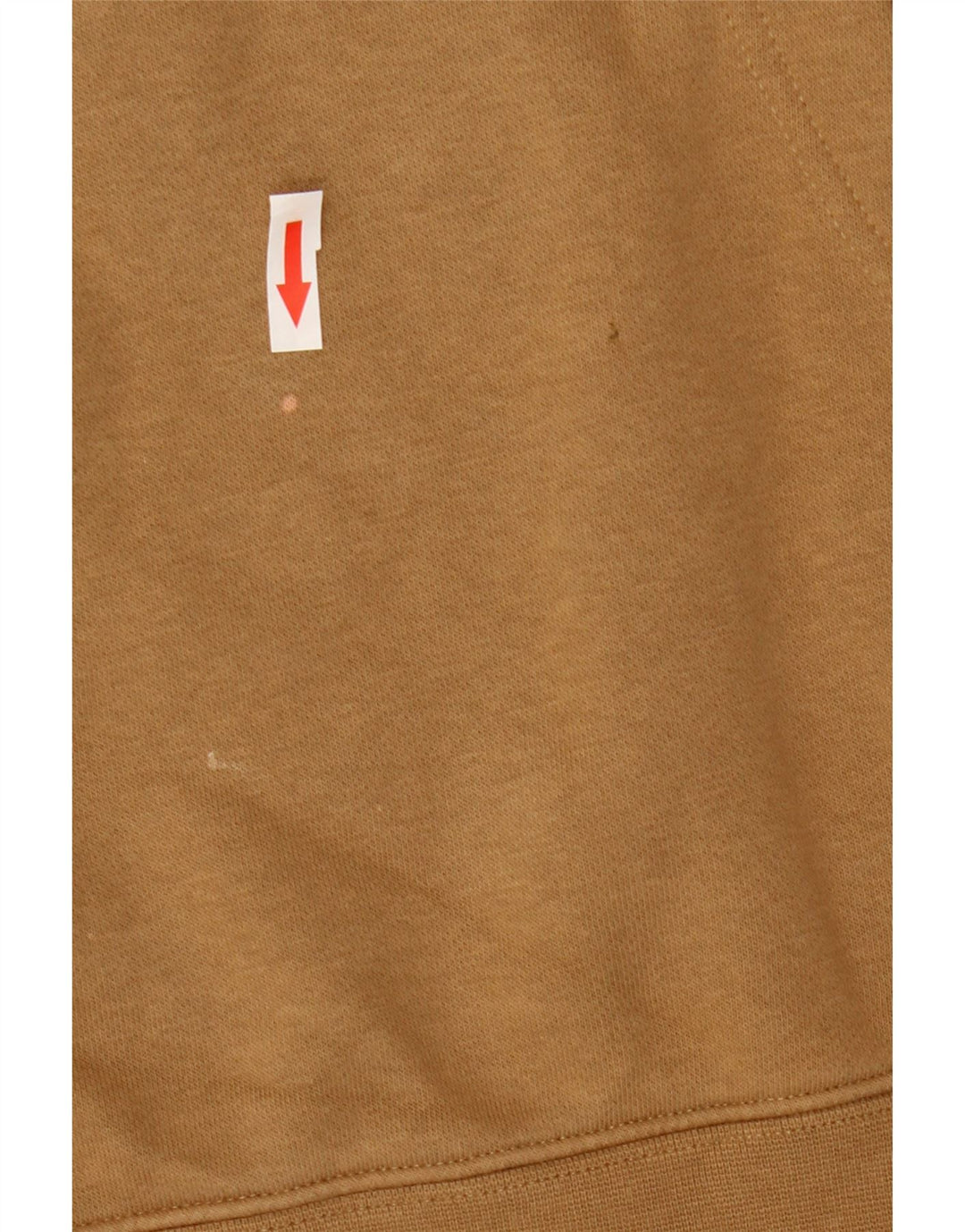 Męski sweter z kapturem Nike, mały, beżowy, bawełniany