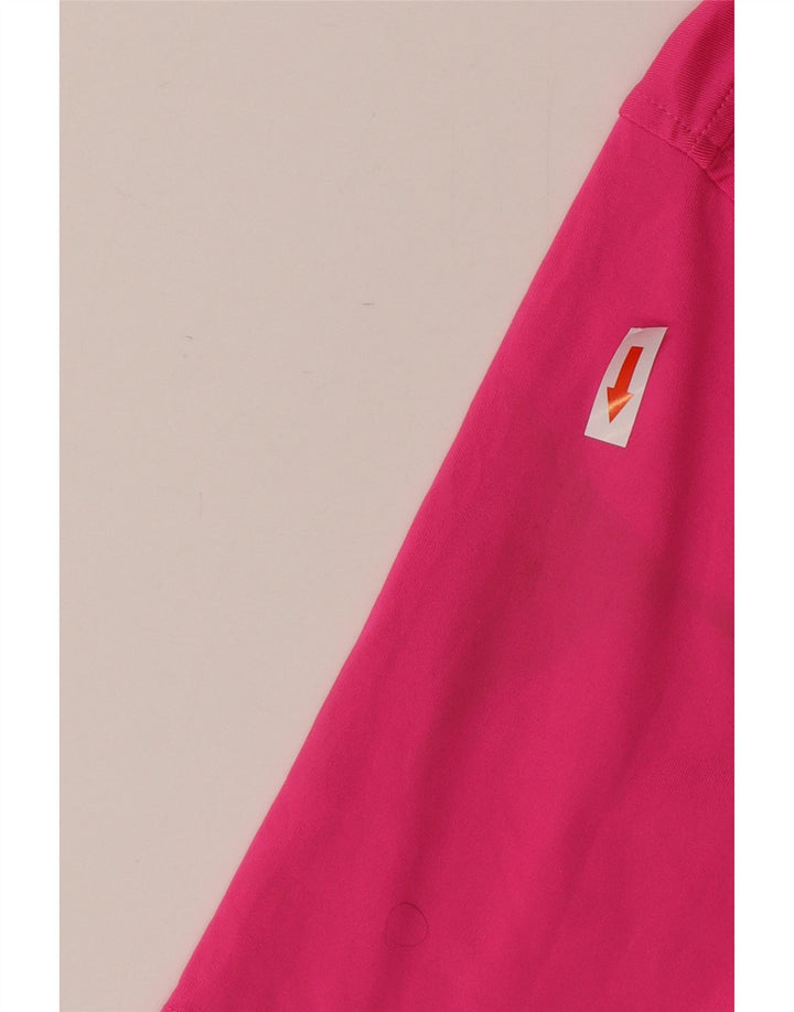 Męska koszulka polo Under Armour, duża, różowa, z poliestru