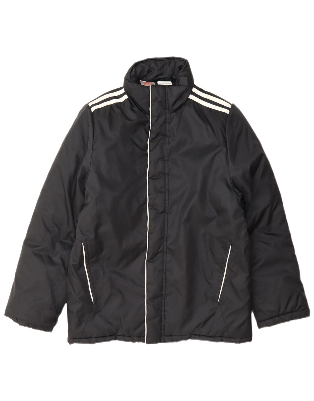 Adidas Chłopięca Wyściełana Kurtka 11-12 Lat Czarny Nylon