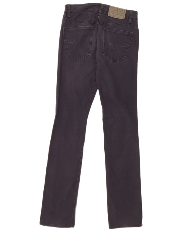 Spodnie męskie Guess Slim Casual W28 L34 Granatowa bawełna