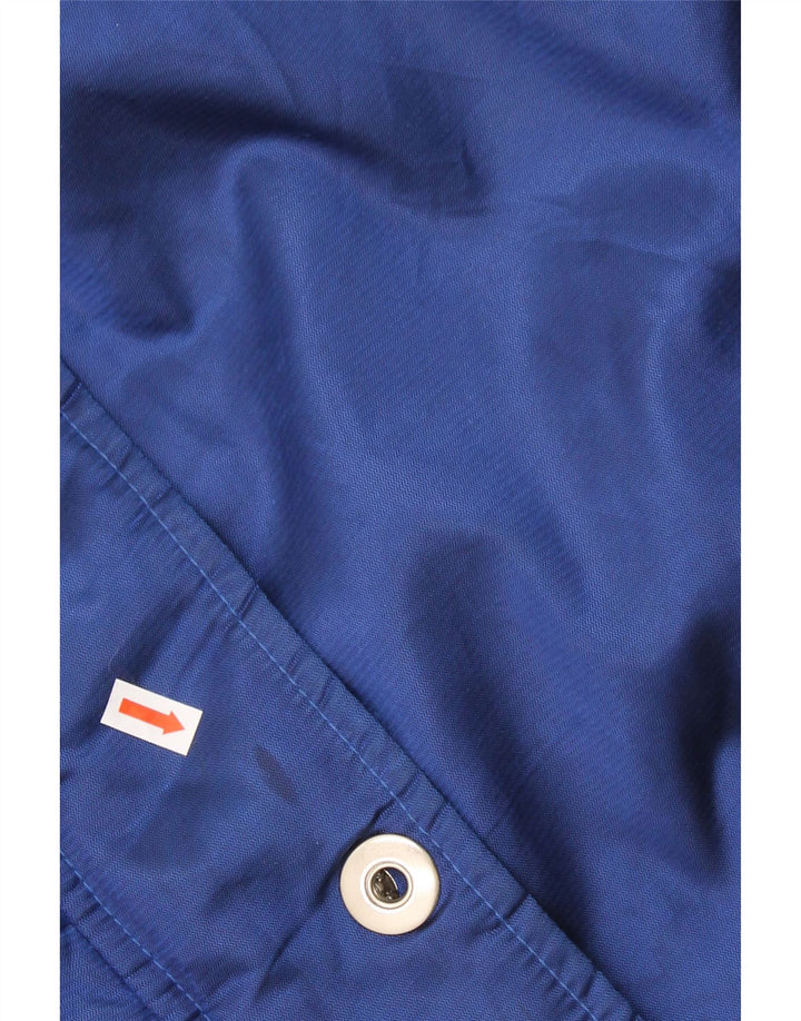 COLMAR Womens Reversible Padded Coat IT 44 Medium Blue Nylon