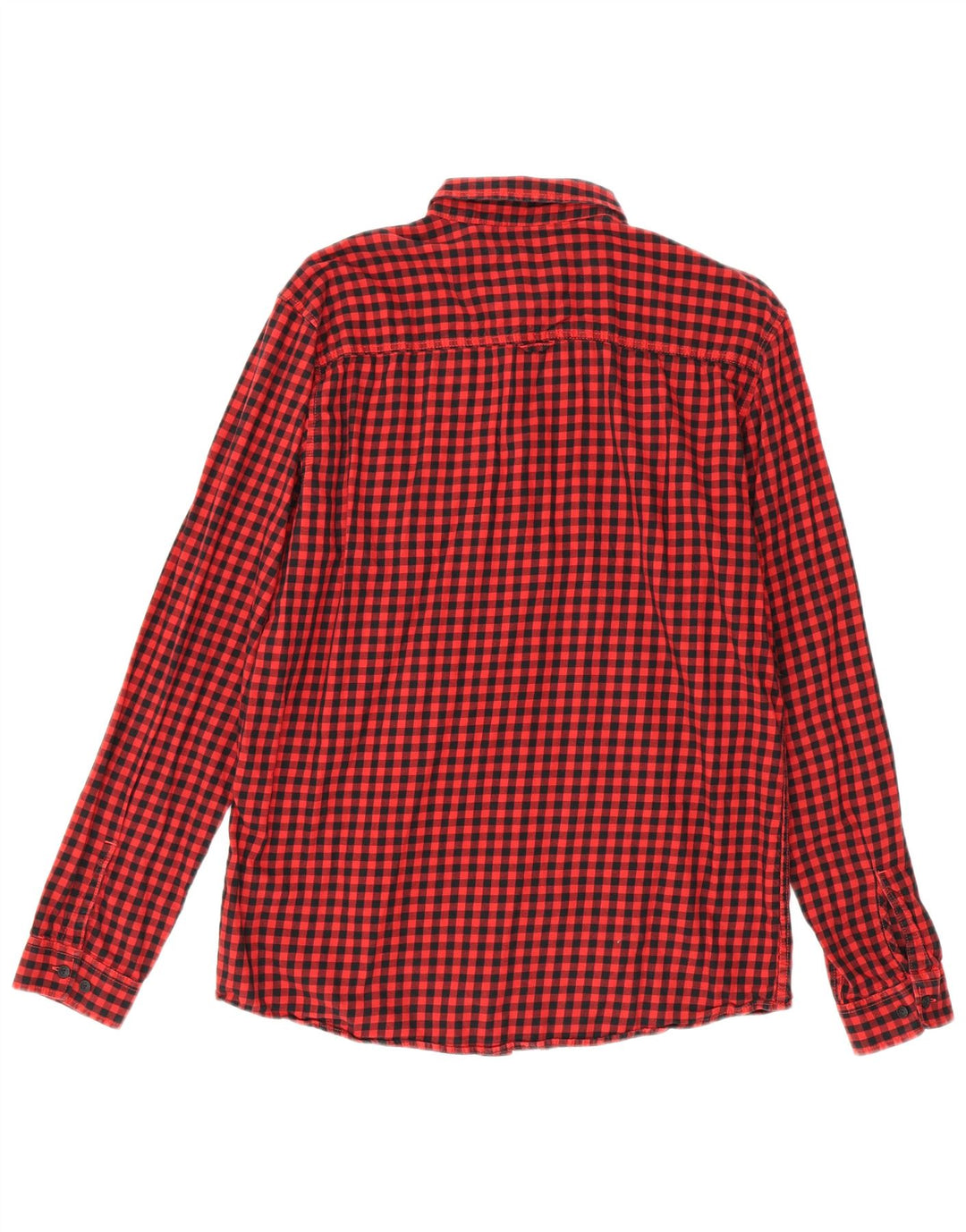 Koszula męska Jack & Jones XL, bawełniana, czerwona kratka