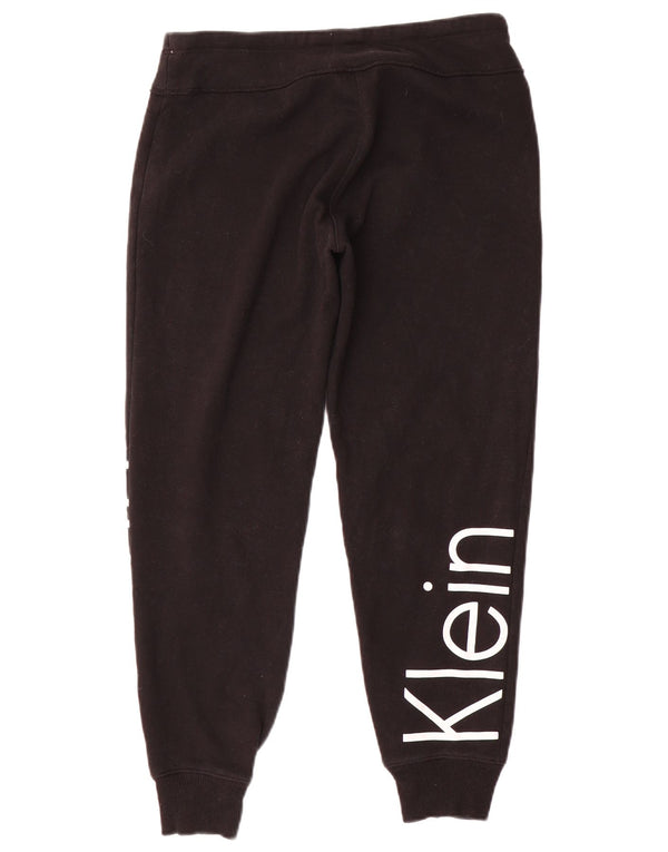 Damskie spodnie dresowe CALVIN KLEIN Graphic Joggers UK 10 Small Black