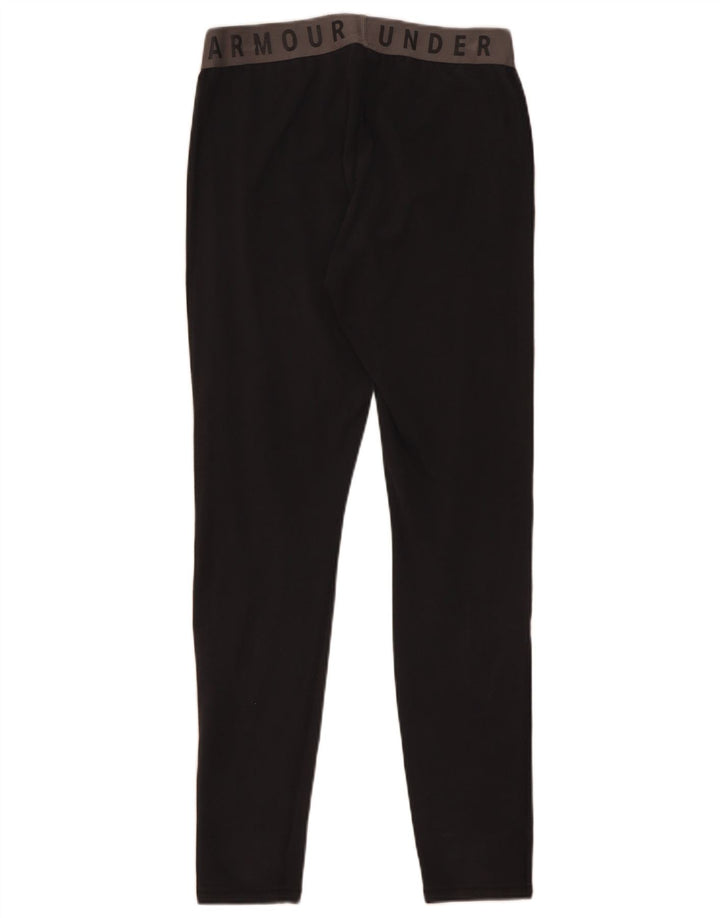 Damskie legginsy Under Armour Graphic UK 12, średnie, czarne, bawełniane