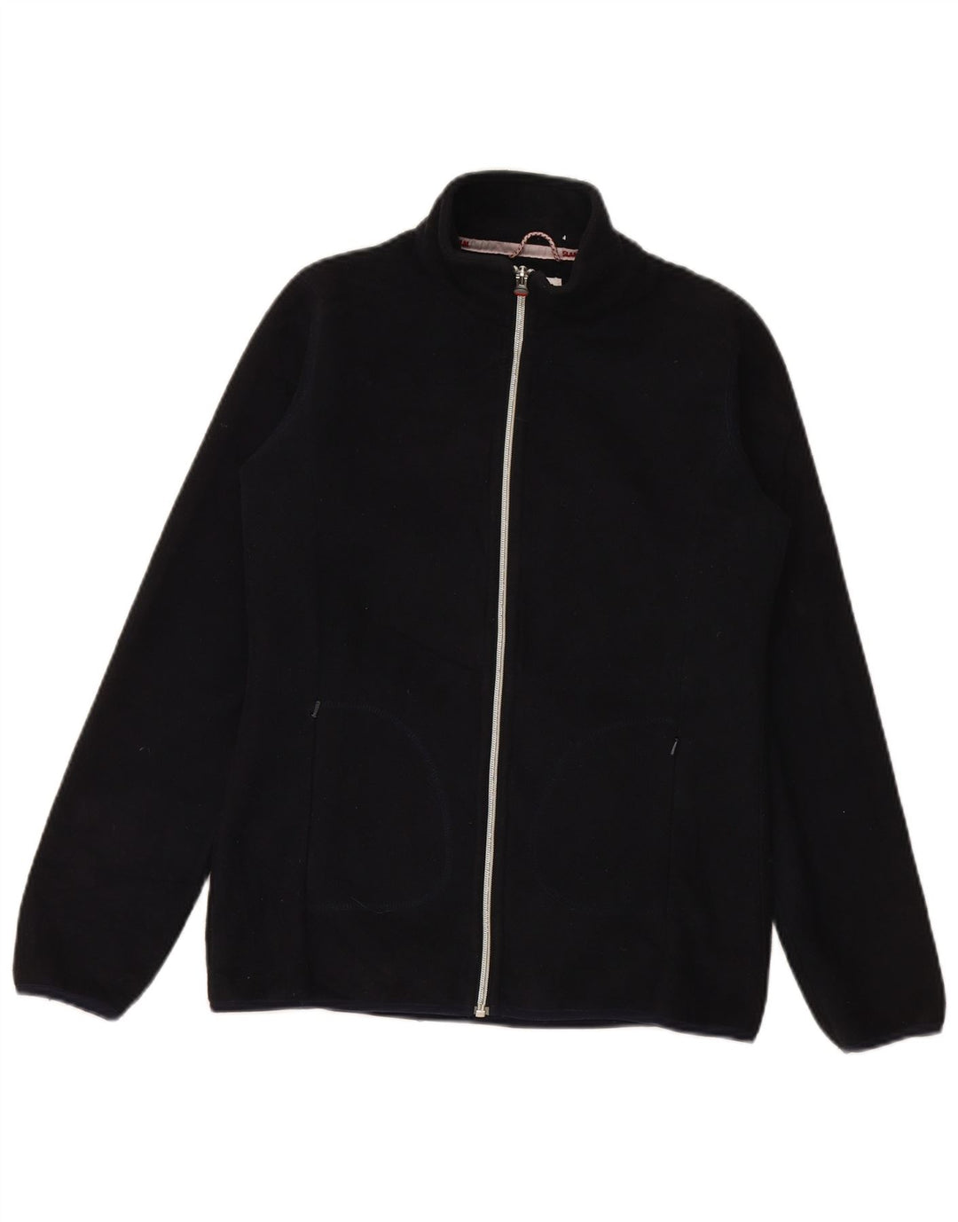 SLAM Womens Fleece Jacket UK 10 Small Navy Blue Polyester