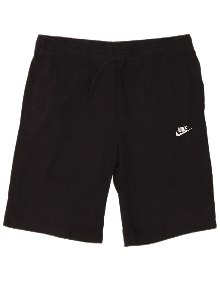 Męskie spodenki sportowe Nike, duże, czarne, bawełniane