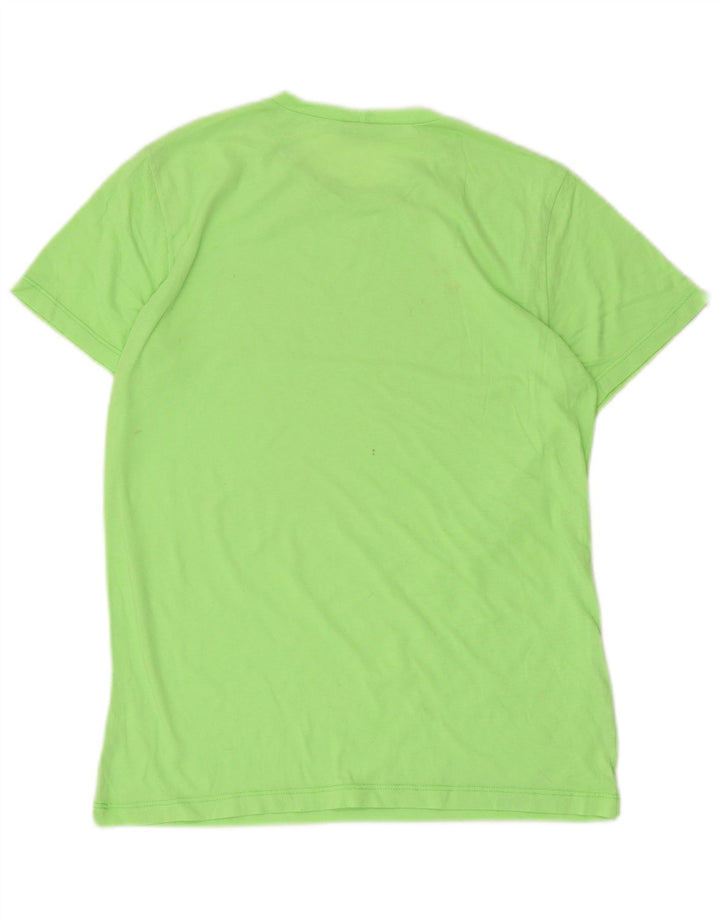 Damska koszulka graficzna Benetton Top UK 12 Medium Green