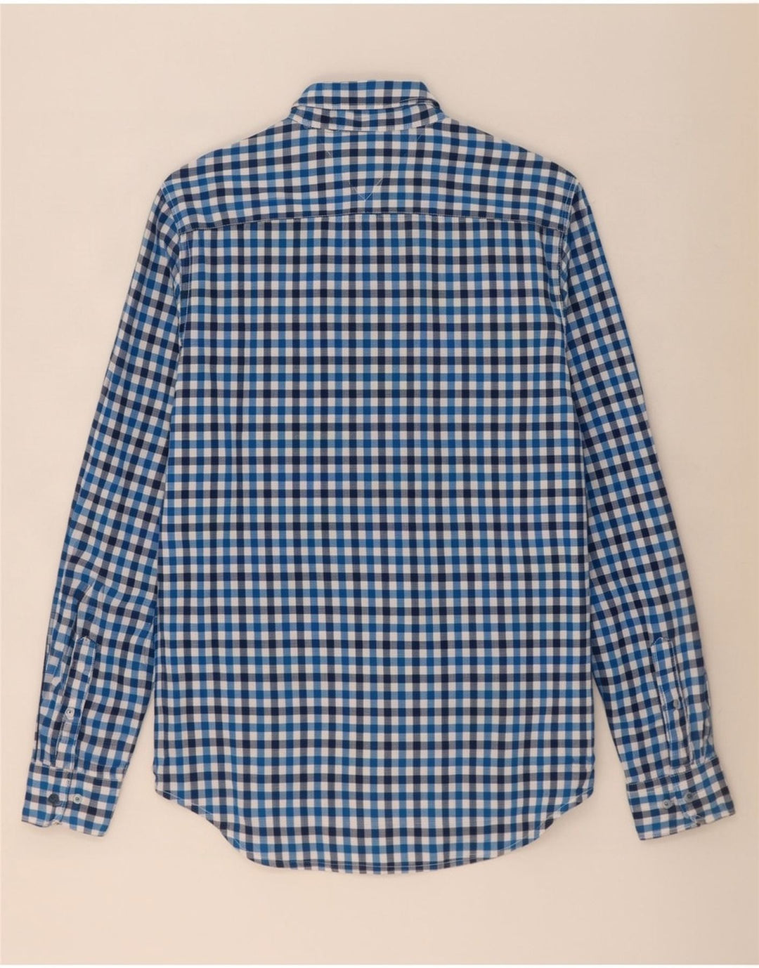 Męska koszula Tommy Hilfiger New York Fit w kolorze średnioniebieskim, bawełniana w kratkę