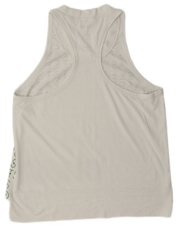 Damska kamizelka Adidas Stella Graphic Top UK 12/14 Średnia Biała