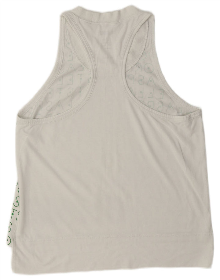 Damska kamizelka Adidas Stella Graphic Top UK 12/14 Średnia Biała