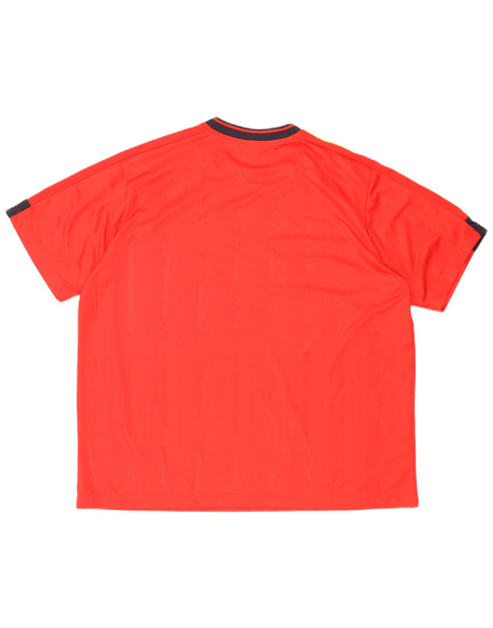 Męska koszulka graficzna Adidas Top 2XL czerwona