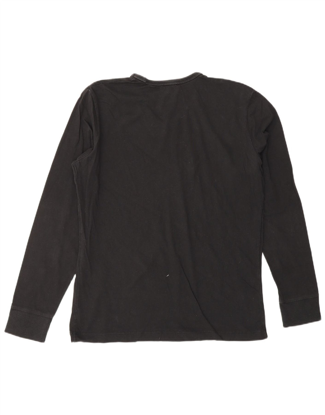 Damski top graficzny DIESEL z długim rękawem UK 16, duży, czarny