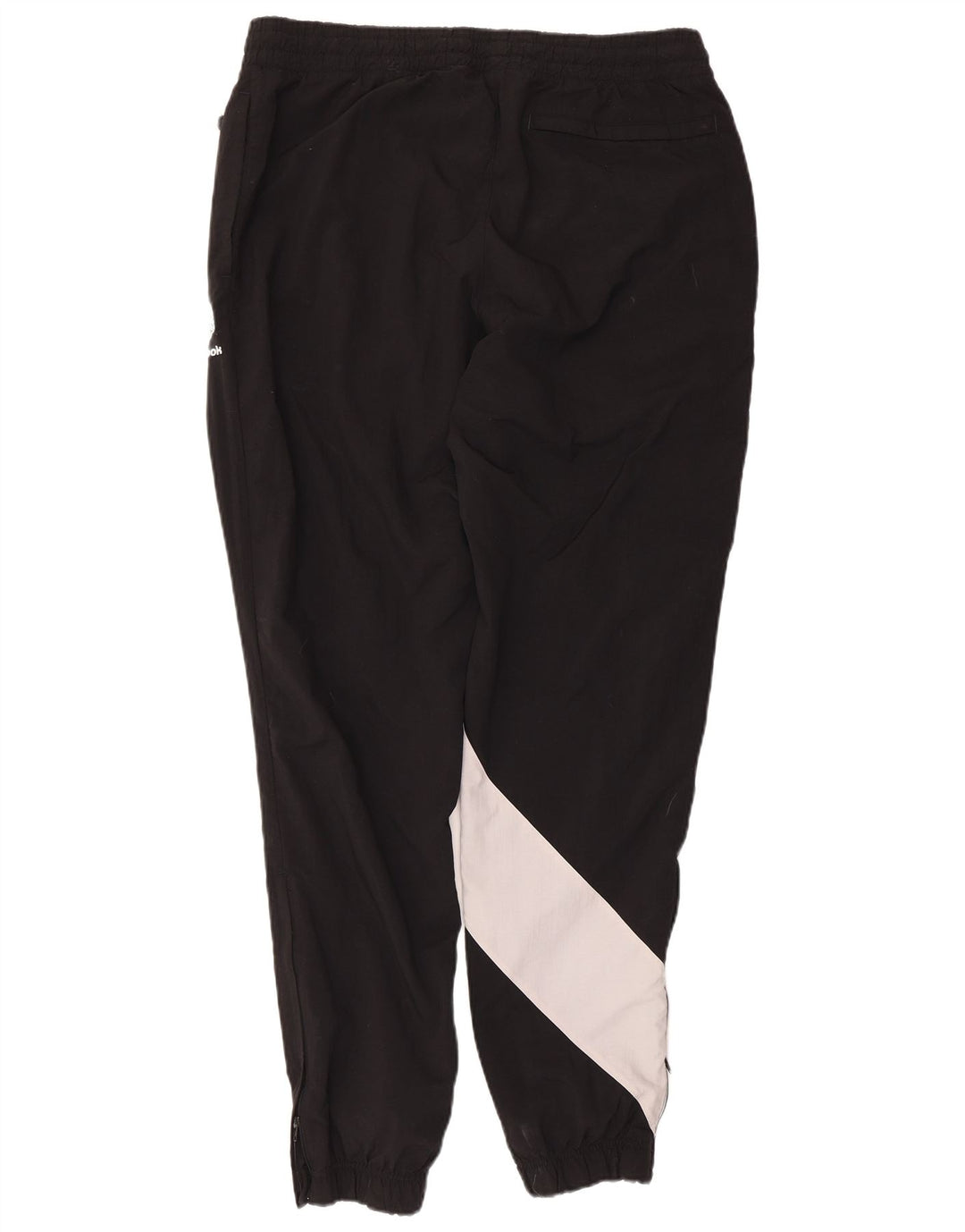 Męskie spodnie dresowe Reebok Joggers XL Czarny poliester z blokami kolorów