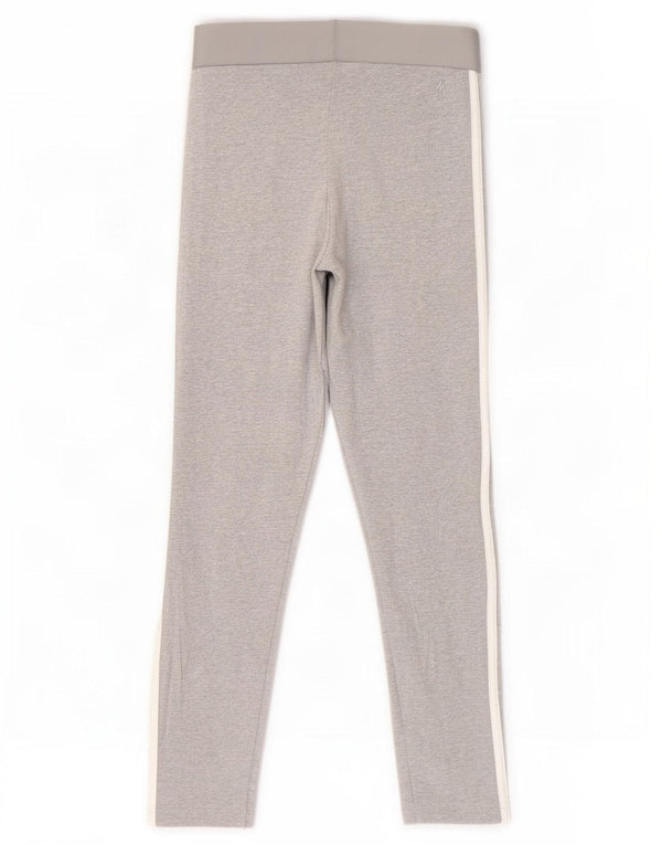 Legginsy Damskie Adidas UK 8/10 Małe Szare